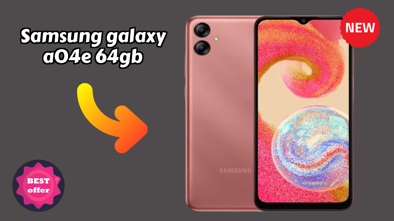 Samsung Samsung Galaxy A04e 64GB - User Experience & Review