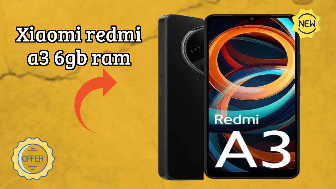 Xiaomi Redmi A3 6GB RAM Display Quality: IPS LCD Explained